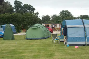 Tent camping at Deers Leap Camping