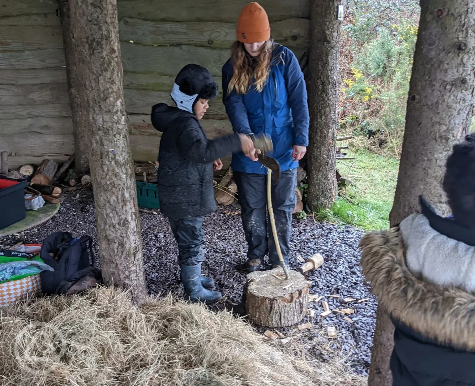 Bushcraft activities