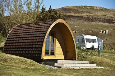 Camping Pods are also available