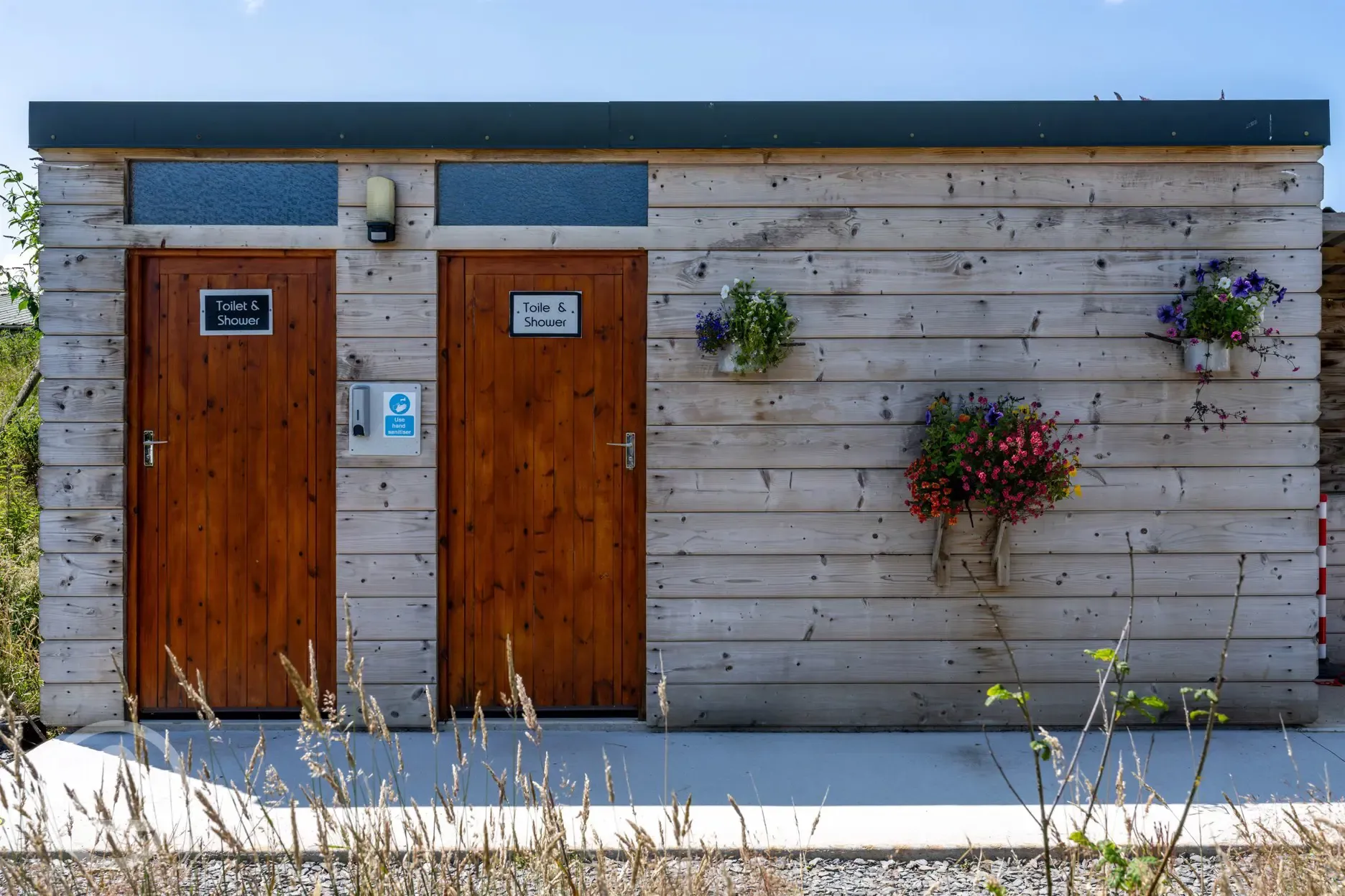 Heated facilities block