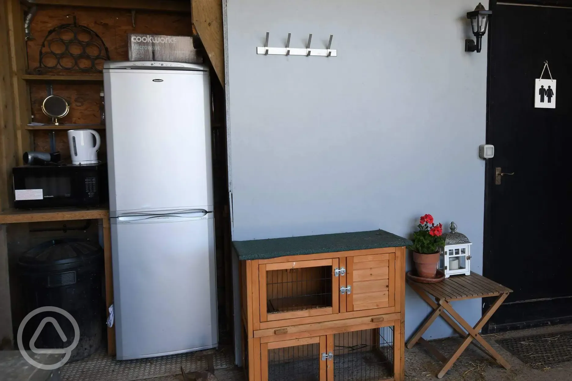 Communal kitchen area