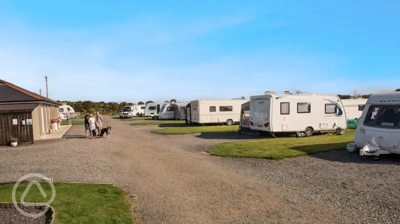 Hardstanding pitches