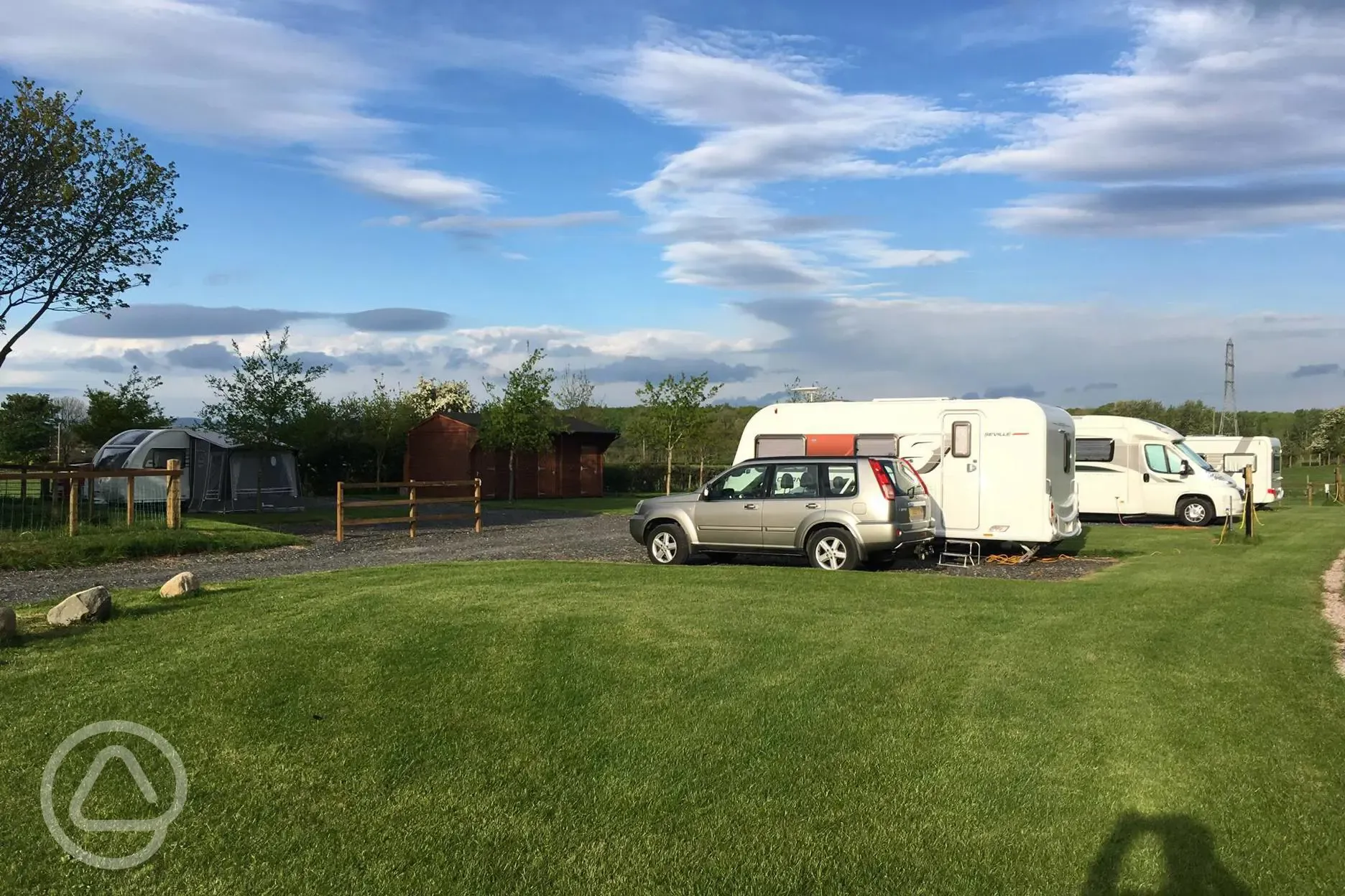 Hardstanding at Woodhead Farm CL