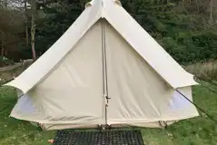 Fully furnished safari bell tents at West Highland Way Fully furnished safari bell tents at West Highland Way