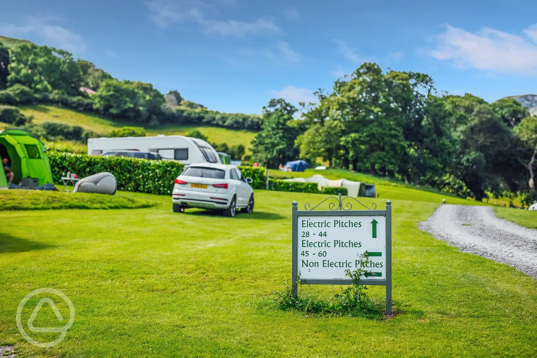 Electric grass pitches