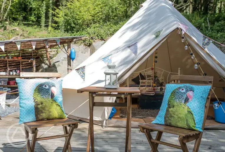 Bluebell bell tent
