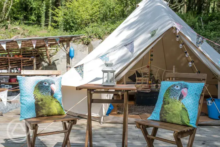 Bluebell bell tent