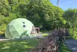 Glamping dome