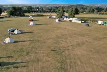 Aerial of the site