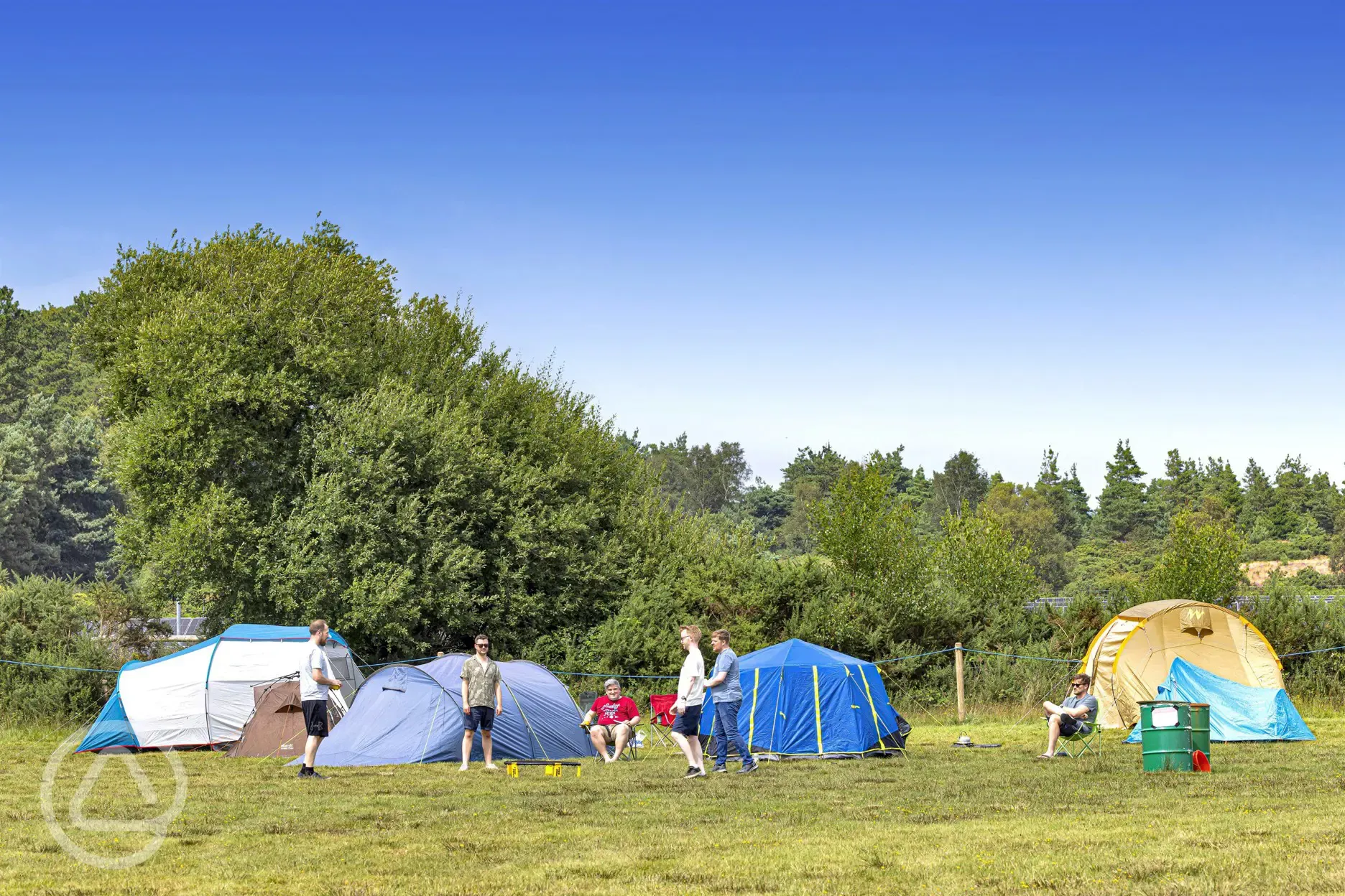 Non electric grass pitches