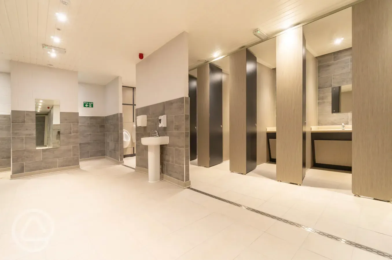 Toilets, sinks and mirrors