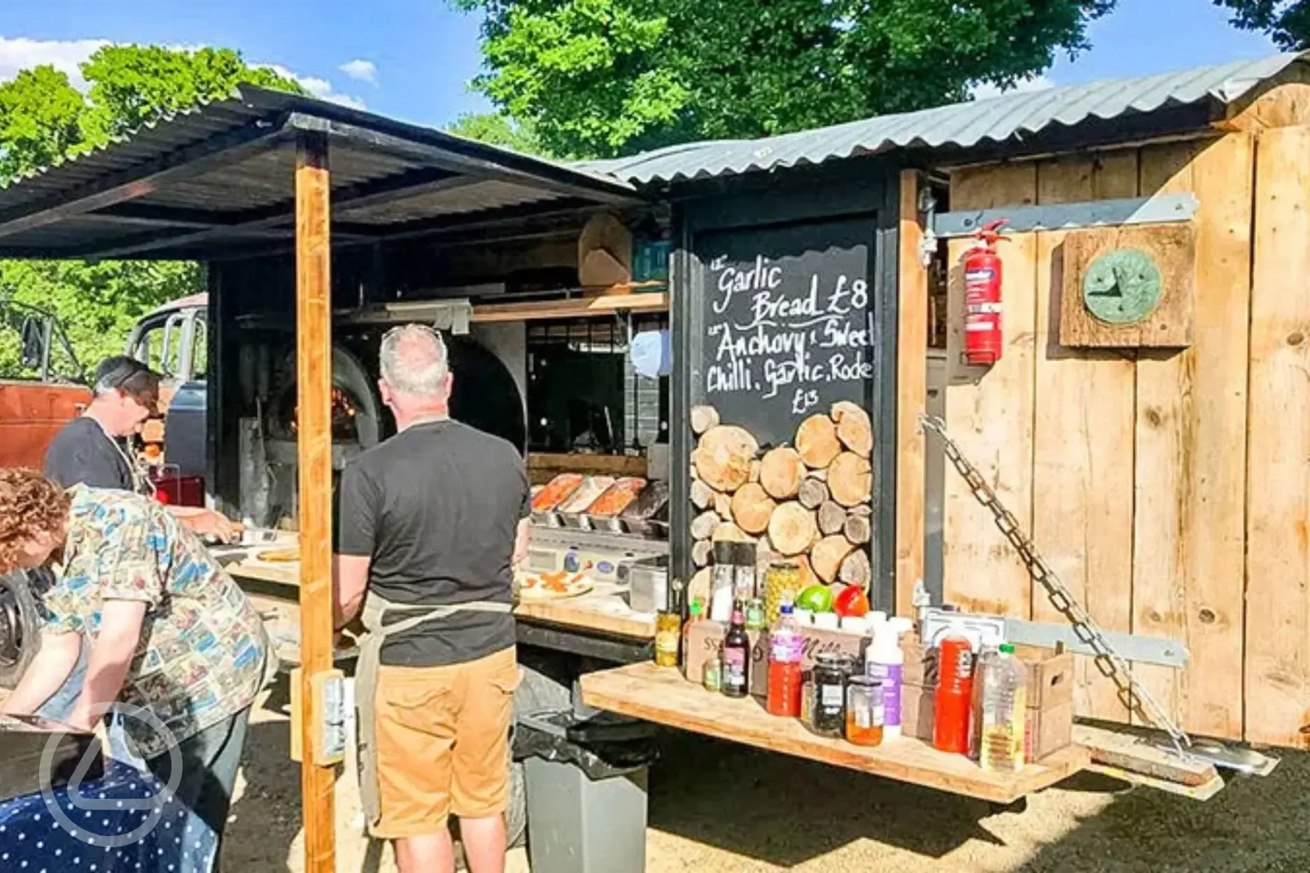 Fod vans, onsite most days of the week
