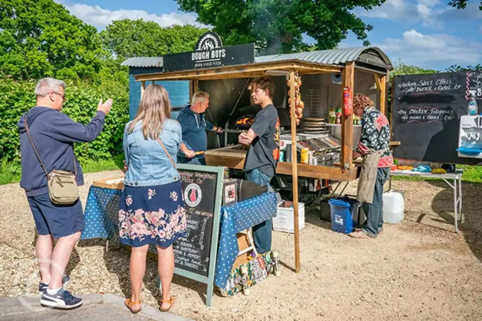 Food vans, onsite most days of the week