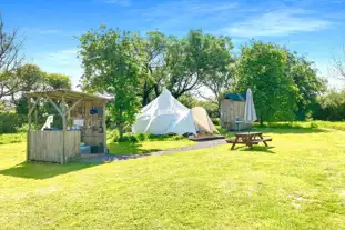 Cheglinch Farm Glamping, West Down, Ilfracombe, Devon (9.5 miles)