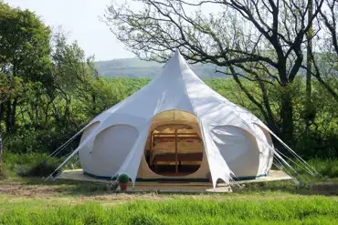 Beautiful furnished Lotus belle tent