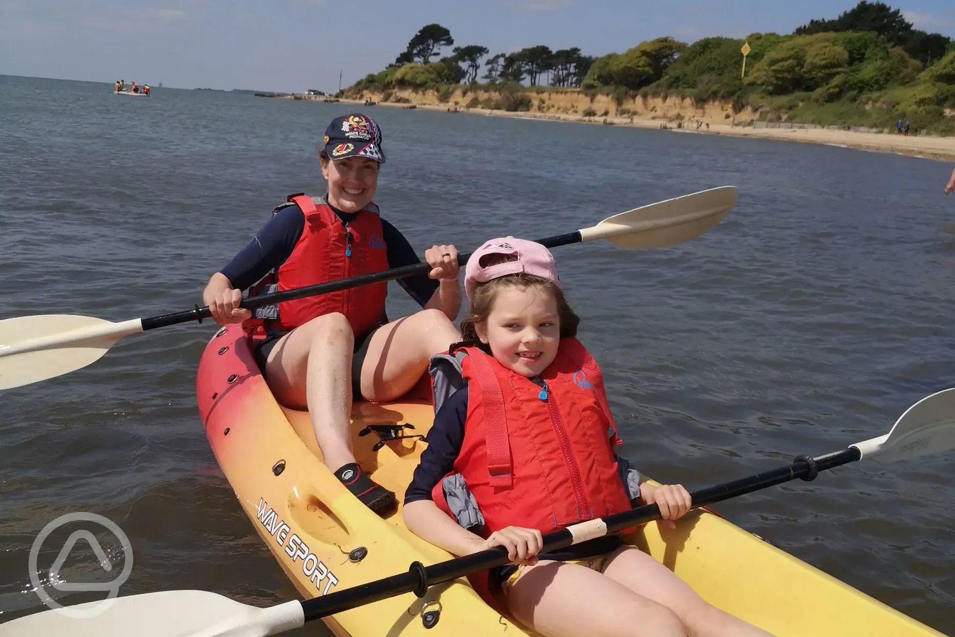 Onsite sea kayaking