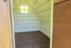 Unfurnished interior (bring beds, bedding and camping gear)