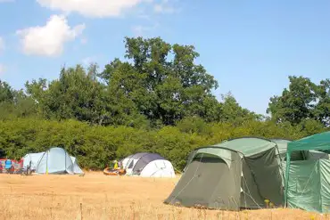 Non electric tent pitches