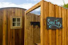 Sand top shepherd's hut