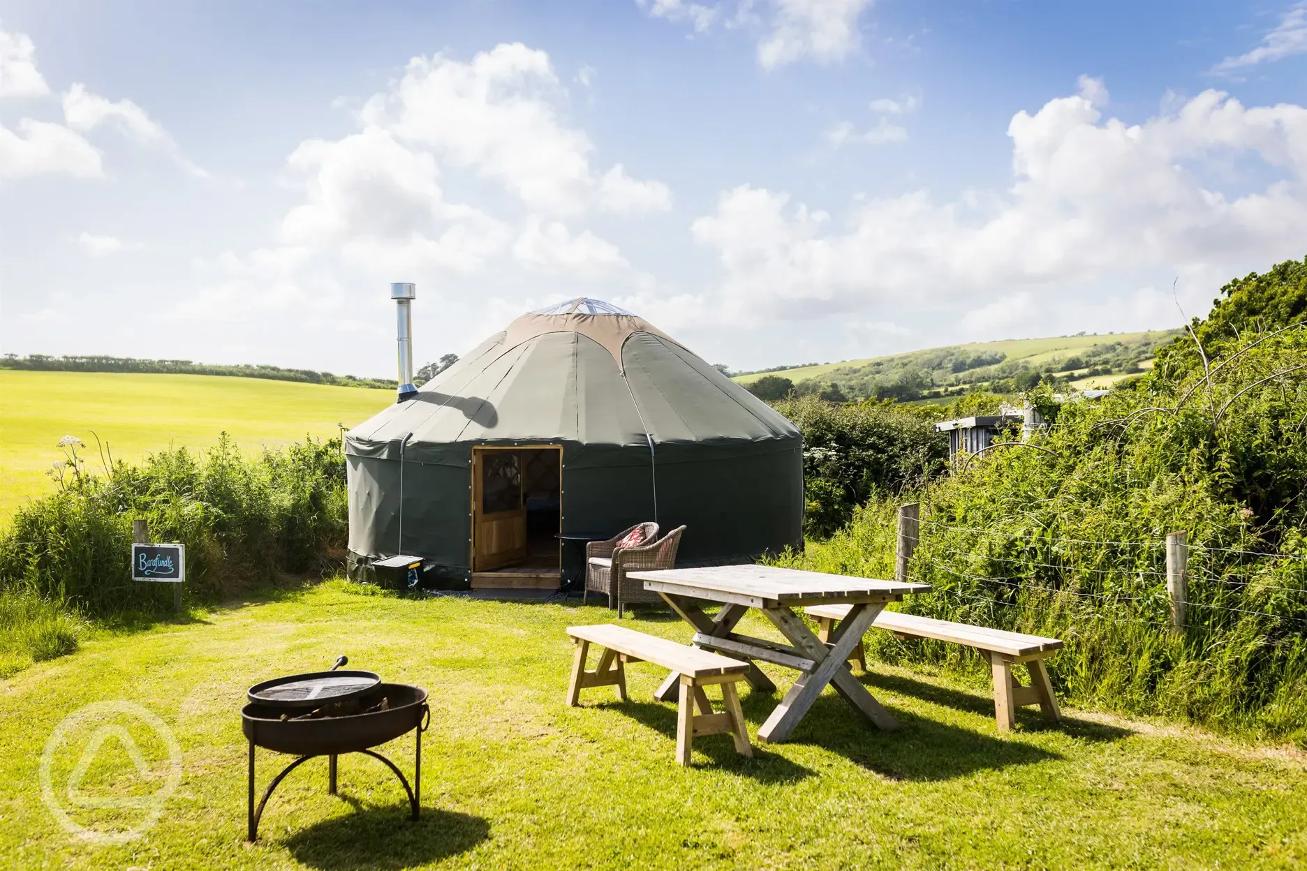 Barafundle Yurt