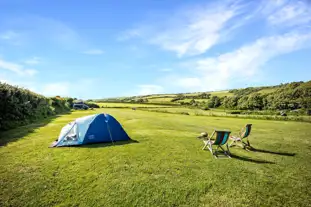 Becks Bay Camping and Glamping, Penally, Tenby, Pembrokeshire (2.5 miles)