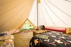 Fresh West bell tent interior