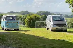 Small electric grass and hardstanding campervan pitches