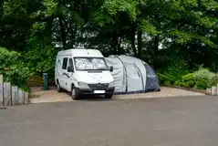 Large fully serviced hardstanding pitches (9m x 6m)