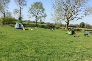 The camping field