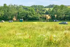 Grass pitches at The Apple Farm