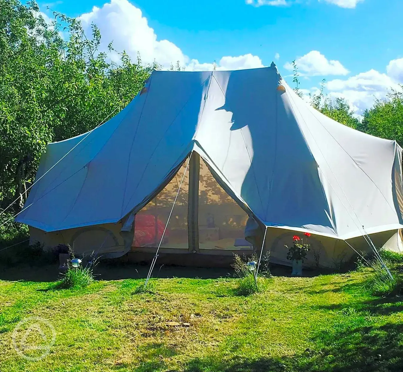 Large bell tent