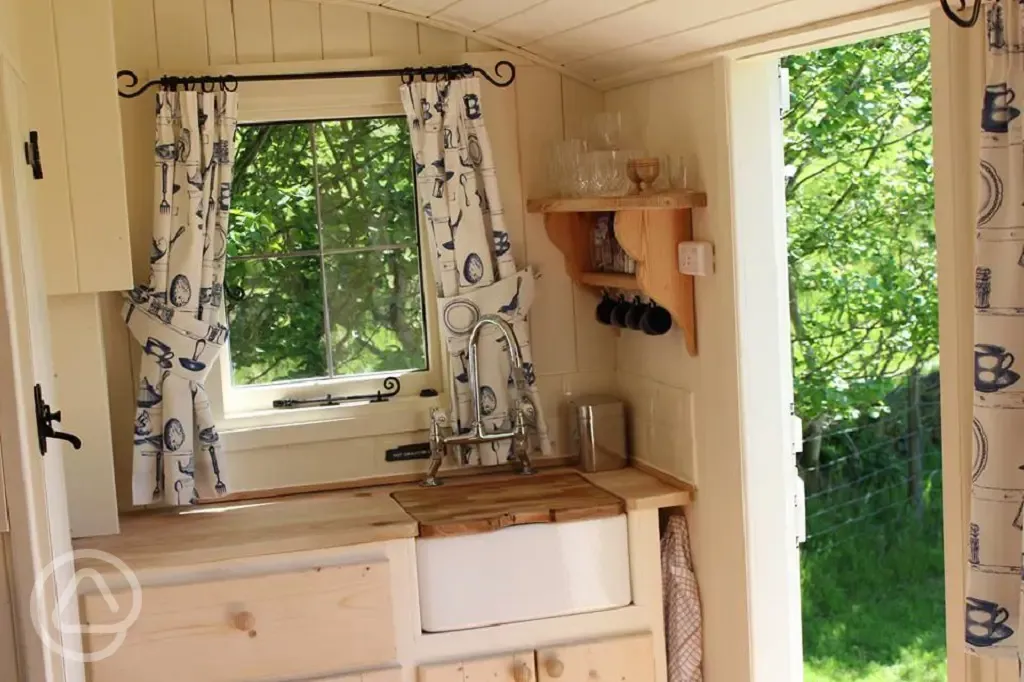 Bed at the shepherd's hut Wonderful Wilderness