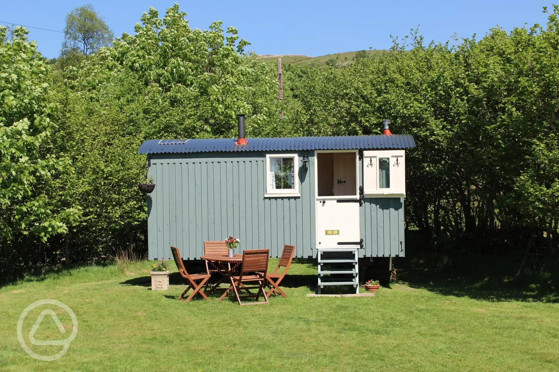 Shepherd's hut at Wonderful Wilderness