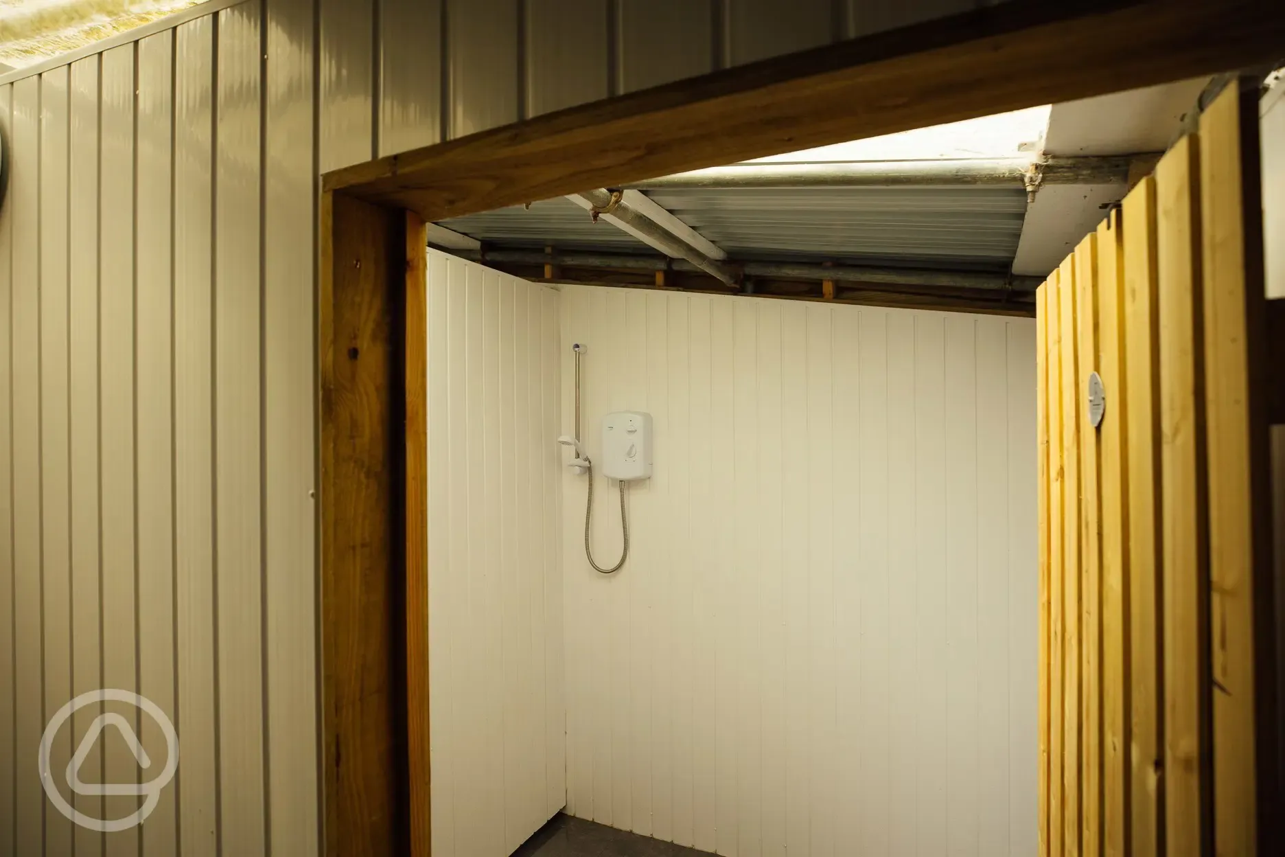 Showers at Glyncoch Isaf Farm