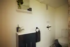 Shepherd's hut private facilities