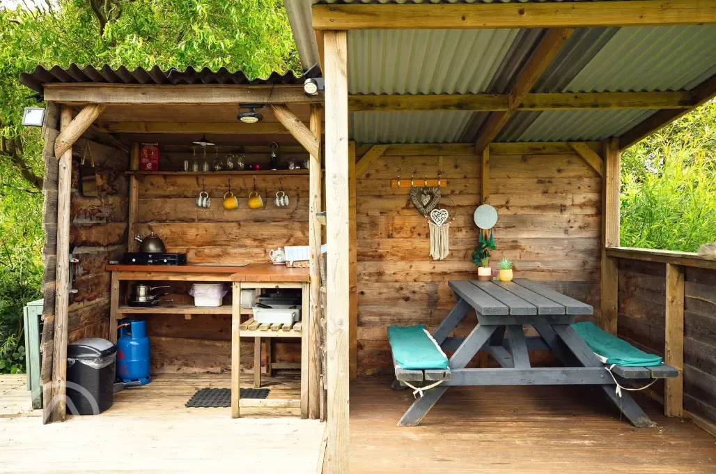 Yurt private facilities Yurt private facilities