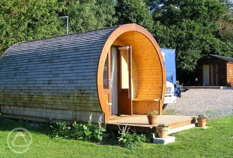 Camping pod (sleeps four)