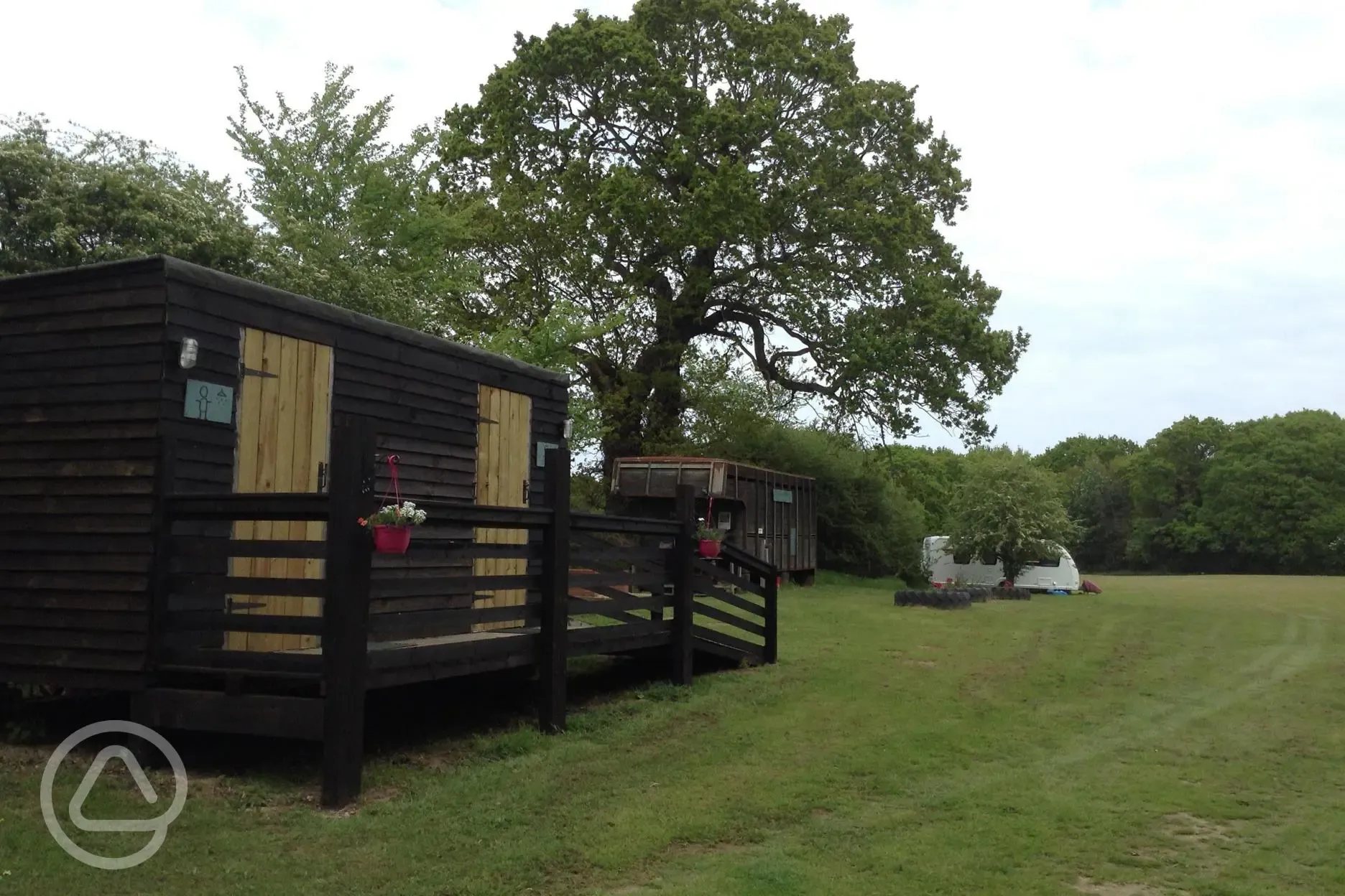 Toilet and Shower Block