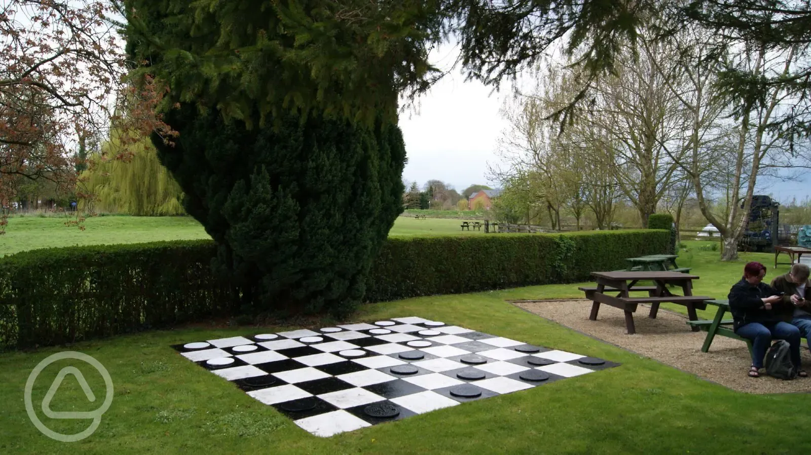 Relaxing garden and games