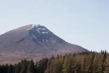 Beinn na Caillich, as seen from the campsite