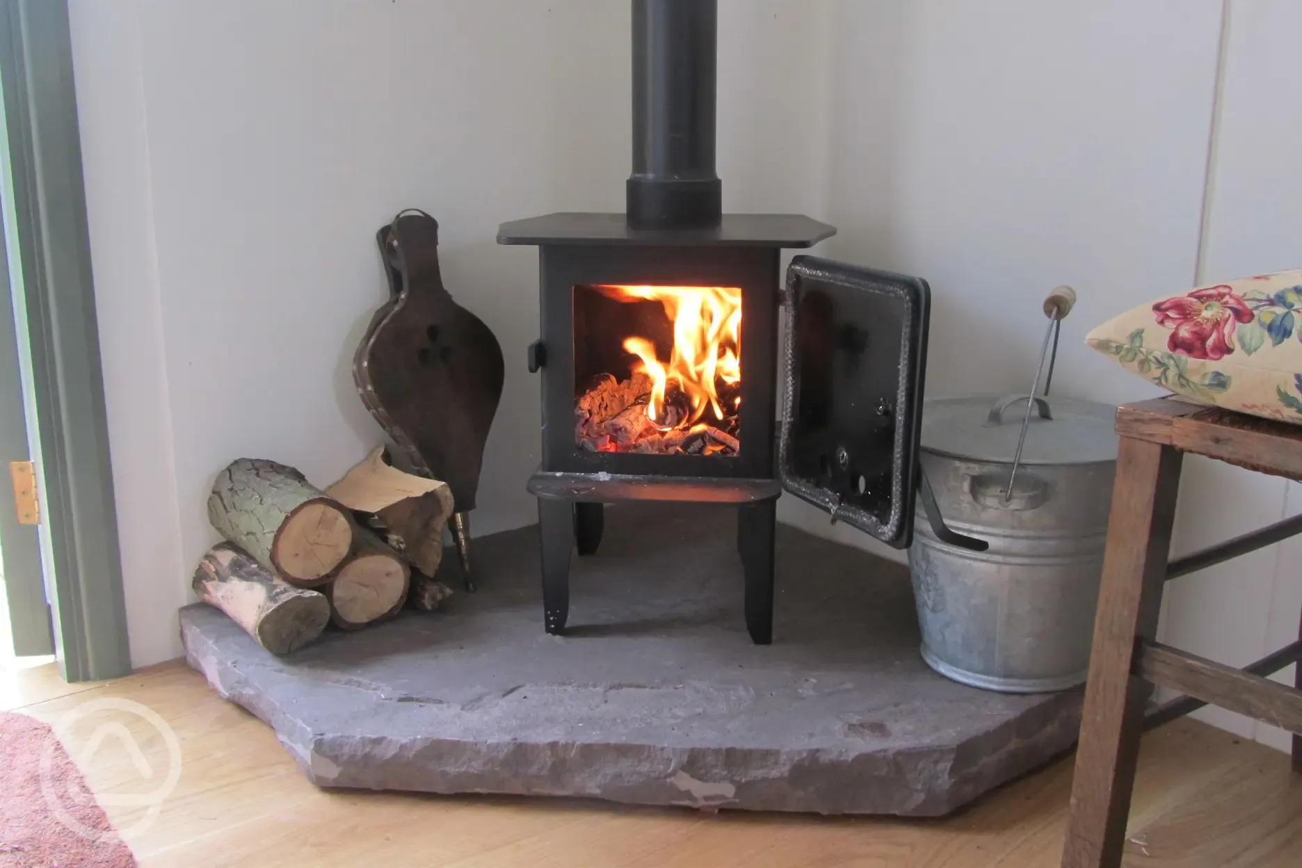 The woodburner