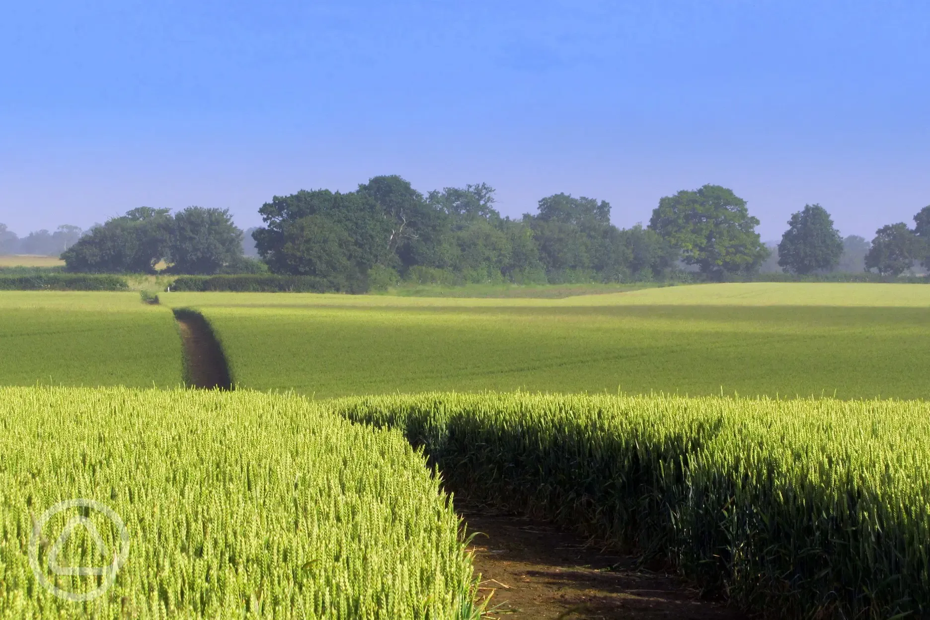 walk across the fields