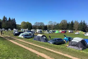 Grass pitches at Kirkby Lonsdale RUFC Campsite