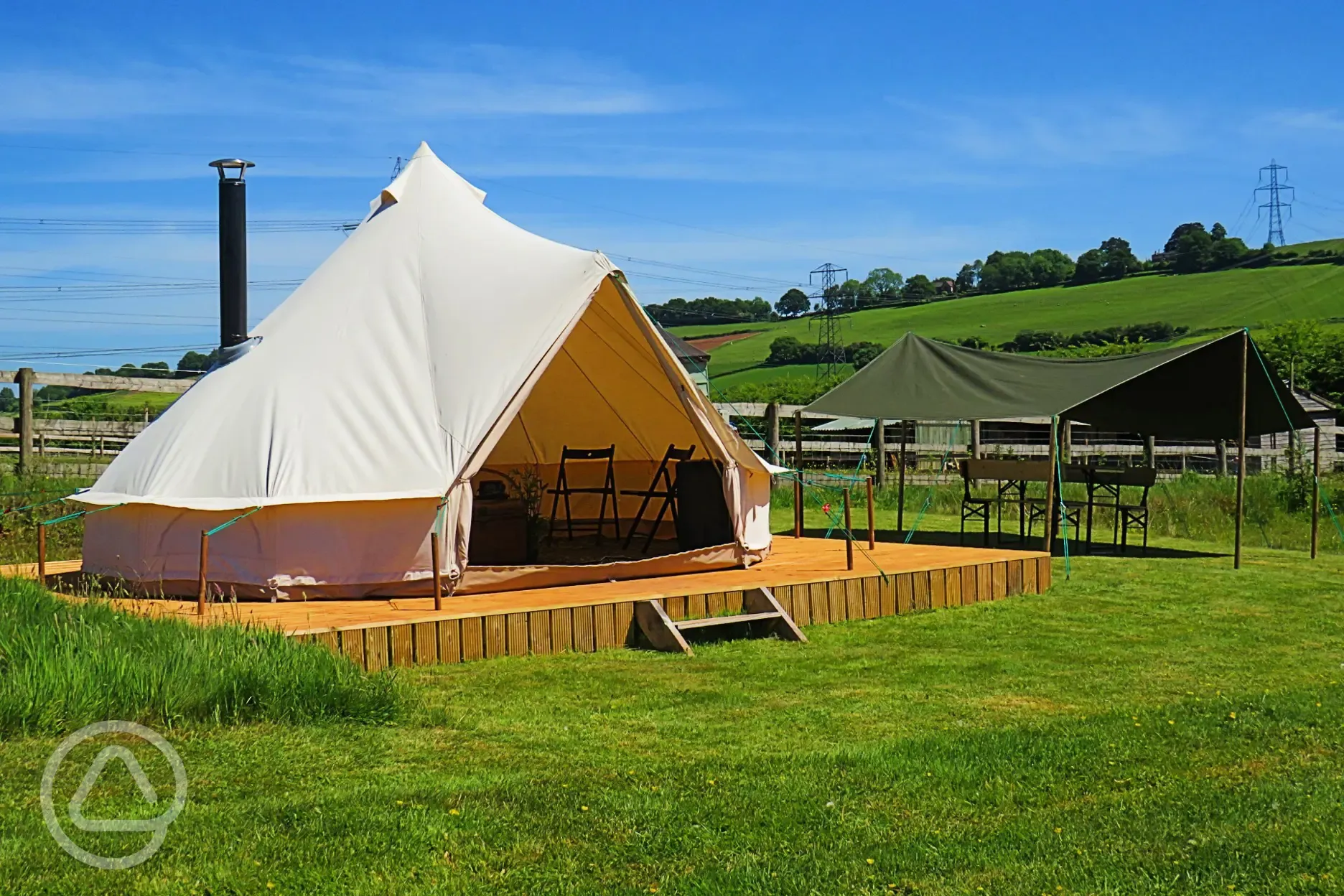 Bell tent Buzzard