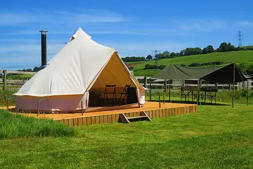 Bell tent Buzzard