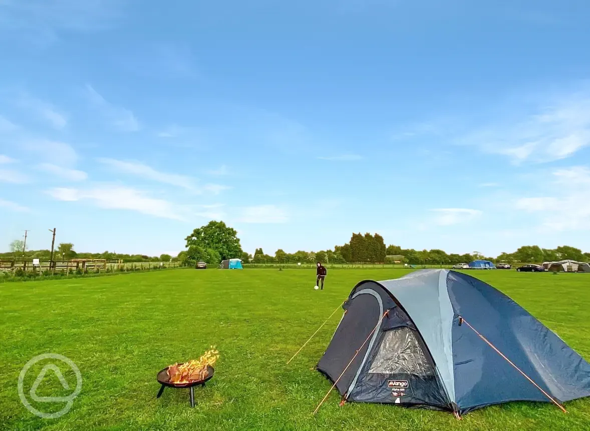 Camping pitches