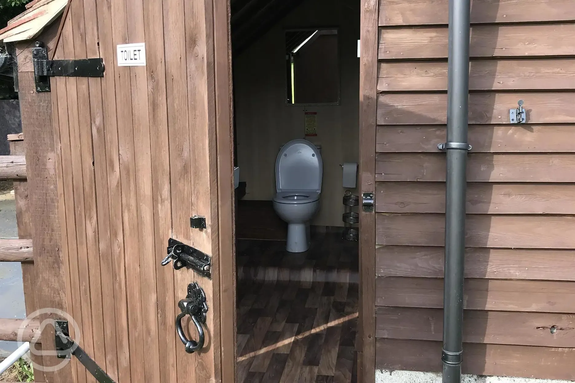 Stable block with toilet 