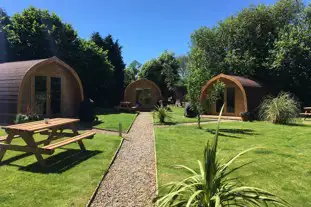 The Gables Pod Camping, Escomb, Bishop Auckland, County Durham (12 miles)