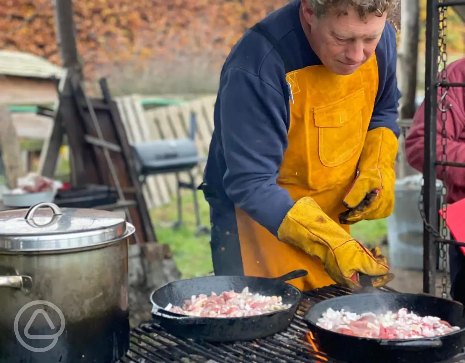 Fresh food cooked onsite