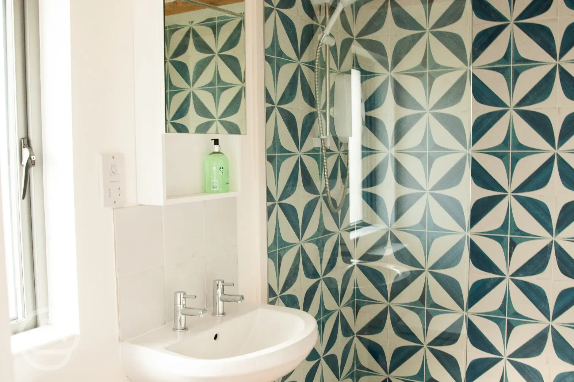 Ensuite glamping barns interior